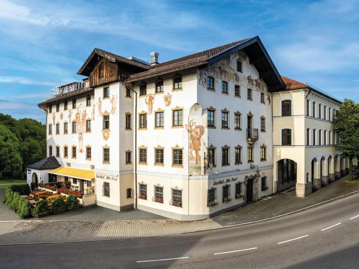 Hotel Gasthof Alte Post Holzkirchen Esterno foto